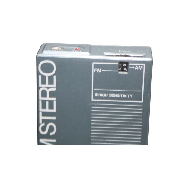 Vintage Emerson Walkman AM/FM Stereo Radio PS10 (FOR PARTS OR NOT WORKING) - Picture 2 of 8